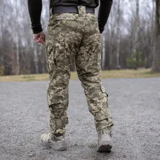 Штани тактичні 10 кишень "Alligator" піксель Rip-Stop (є кишені для наколінників)