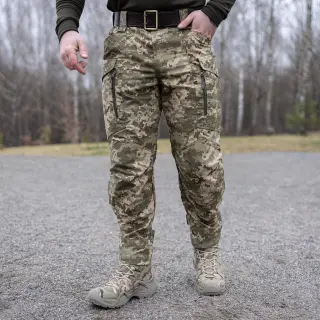 Штани тактичні 10 кишень "Alligator" піксель Rip-Stop (є кишені для наколінників)