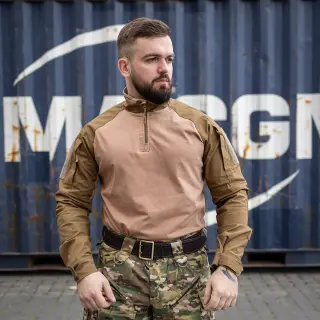 Бойова сорочка Grifon Ubacs(Убакс) тканина койот літо