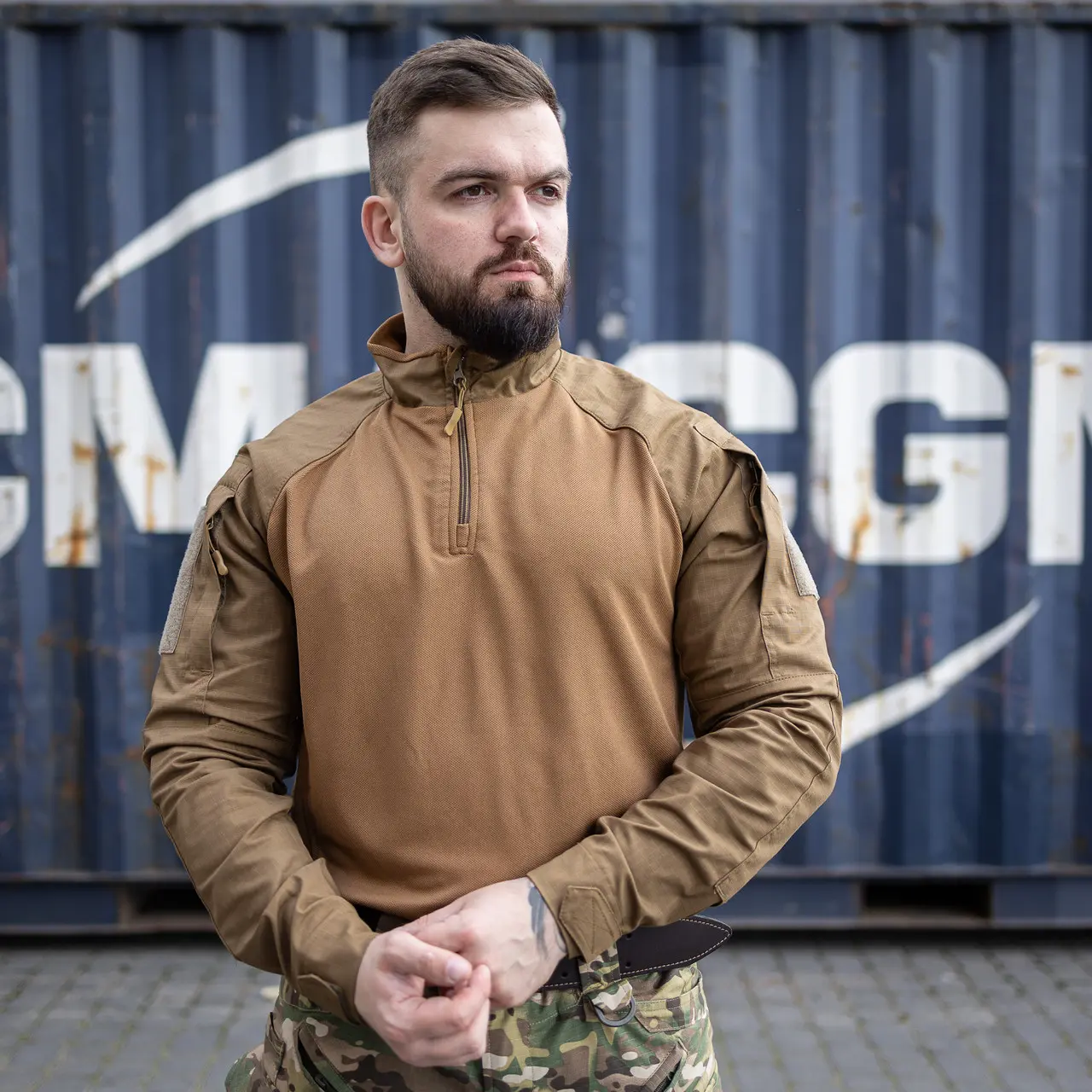 Бойова сорочка Grifon Ubacs(Убакс) CoolMax койот літо