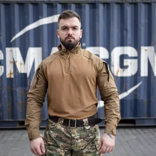 Бойова сорочка Grifon Ubacs(Убакс) CoolMax койот літо