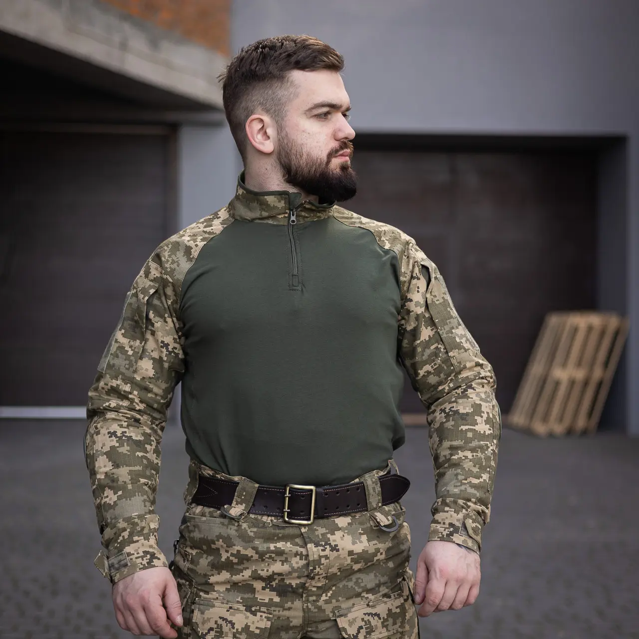 Сорочка Hawk Tornado Ubacs(Убакс) Cool Max з налокітниками піксель