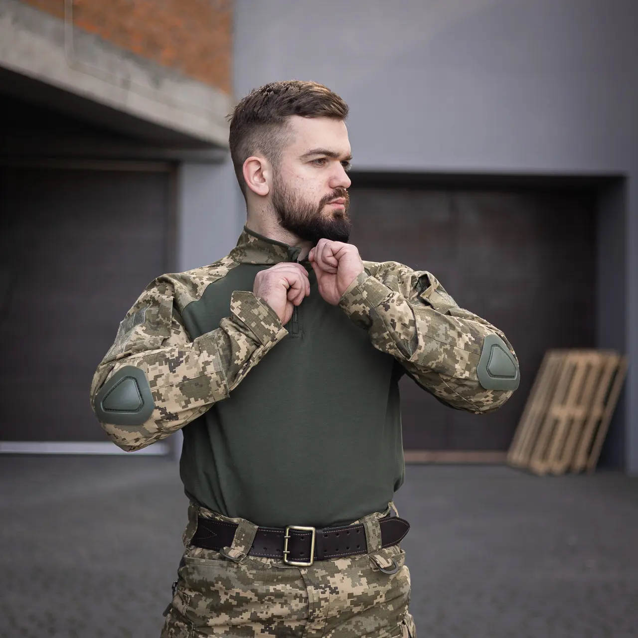 Сорочка Hawk Tornado Ubacs(Убакс) Cool Max з налокітниками піксель