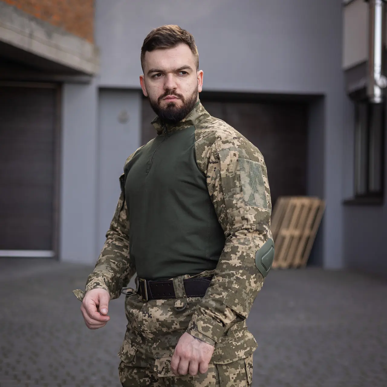 Сорочка Hawk Tornado Ubacs(Убакс) Cool Max з налокітниками піксель