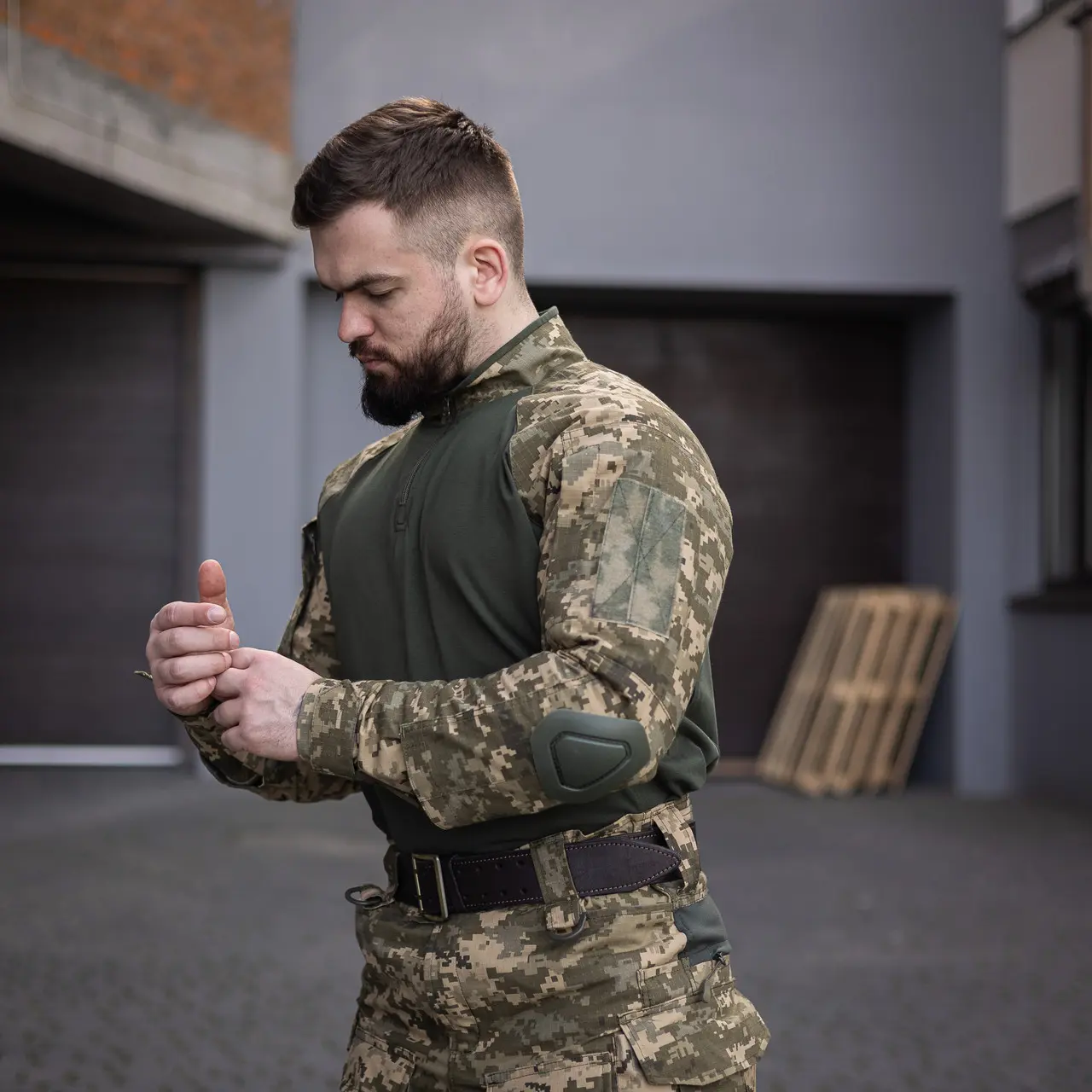 Сорочка Hawk Tornado Ubacs(Убакс) Cool Max з налокітниками піксель