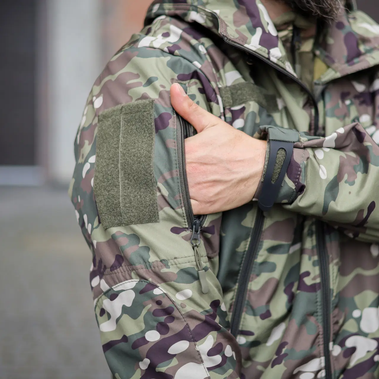 Тактична куртка (Grifon Tactical) мультикам софтшел