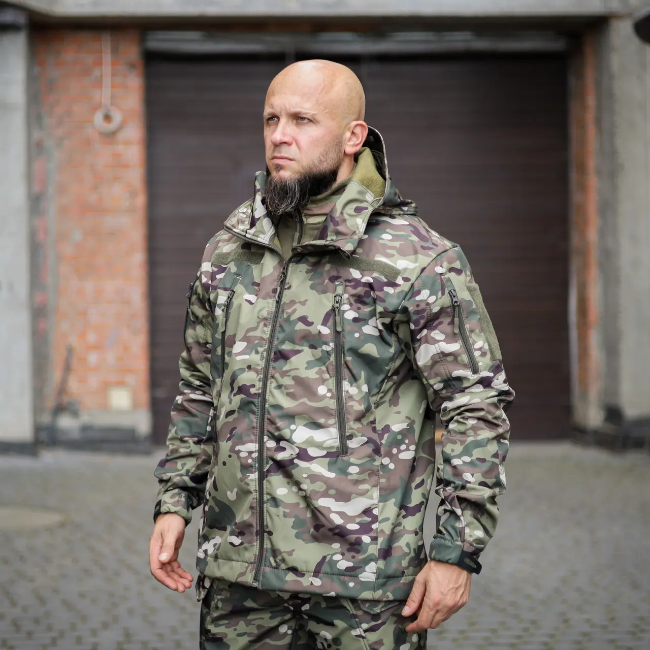 Тактична куртка (Grifon Tactical) мультикам софтшел