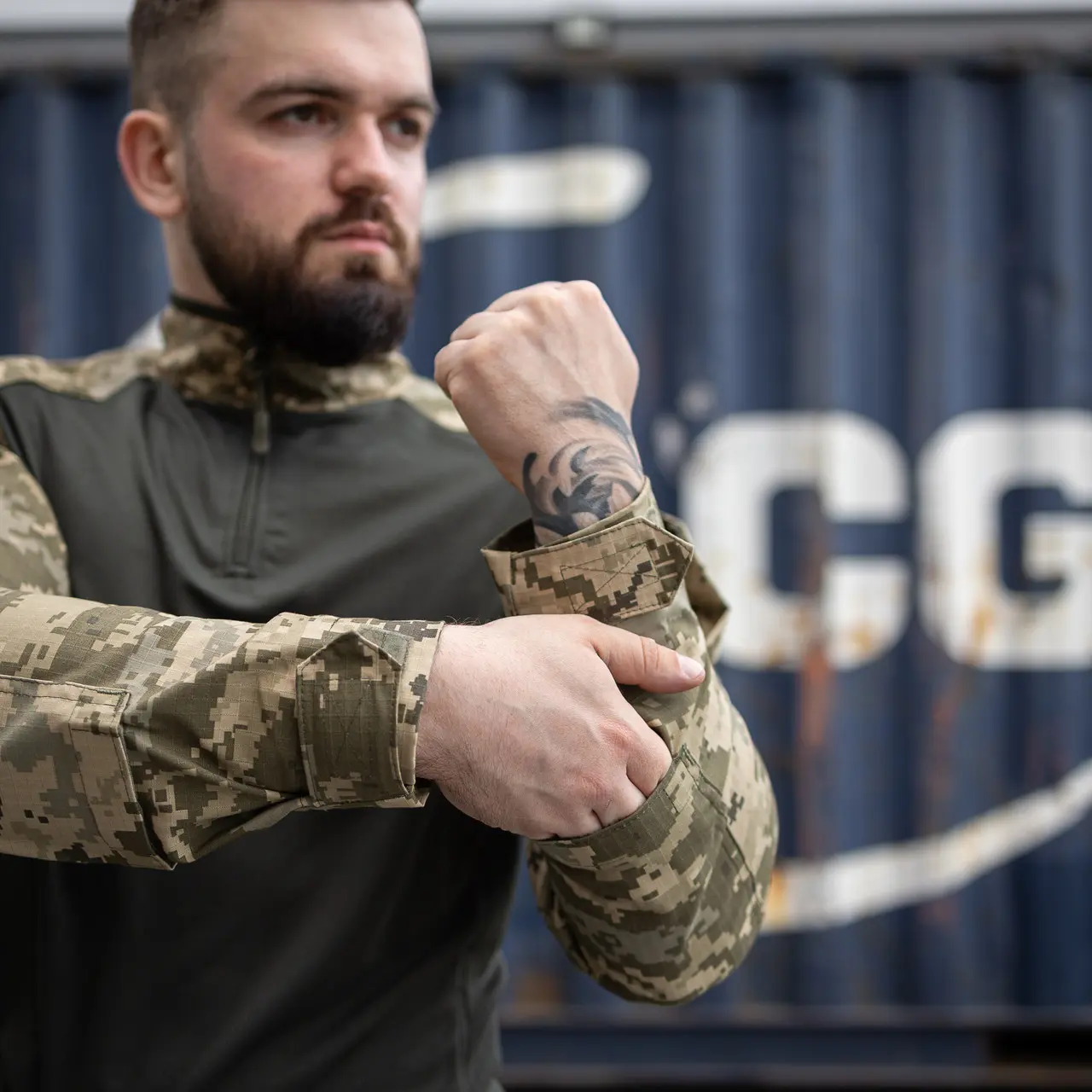 Бойова сорочка Grifon Ubacs(Убакс) CoolMax піксель ЗСУ М14 (літо)