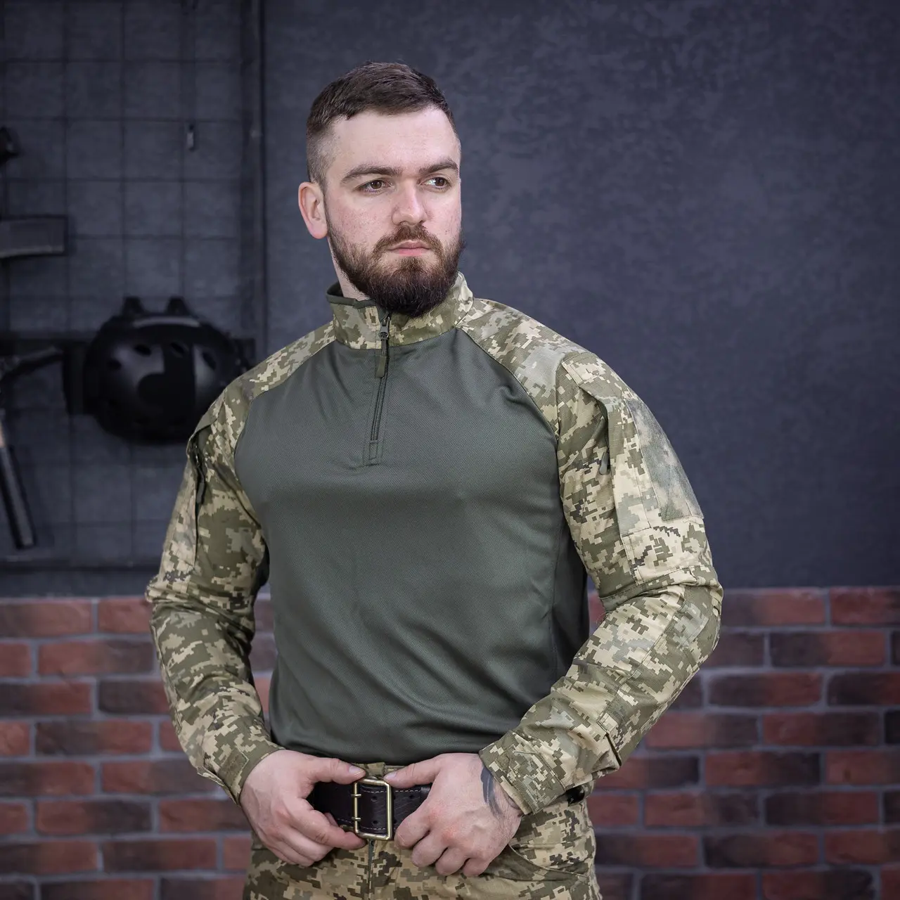 Тактична сорочка Hawk Tornado Ubacs (Cool Max) з налокітниками піксель