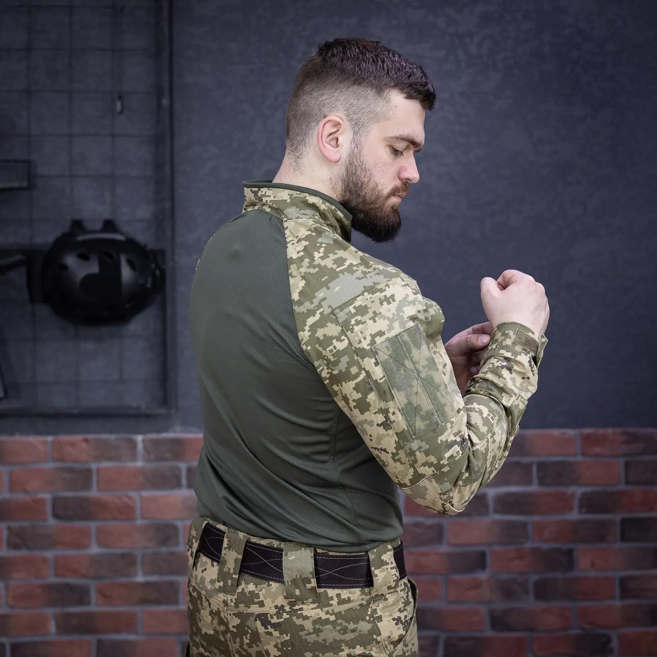 Тактична сорочка Hawk Tornado Ubacs (Cool Max) з налокітниками піксель