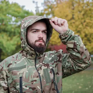 Куртка Grifon Tactical (СШМБ-Д23) мультикам софтшел