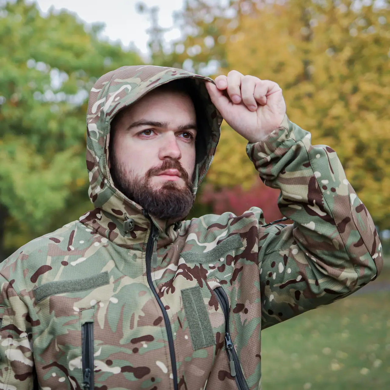Куртка Grifon Tactical (СШМБ-Д23) мультикам софтшел