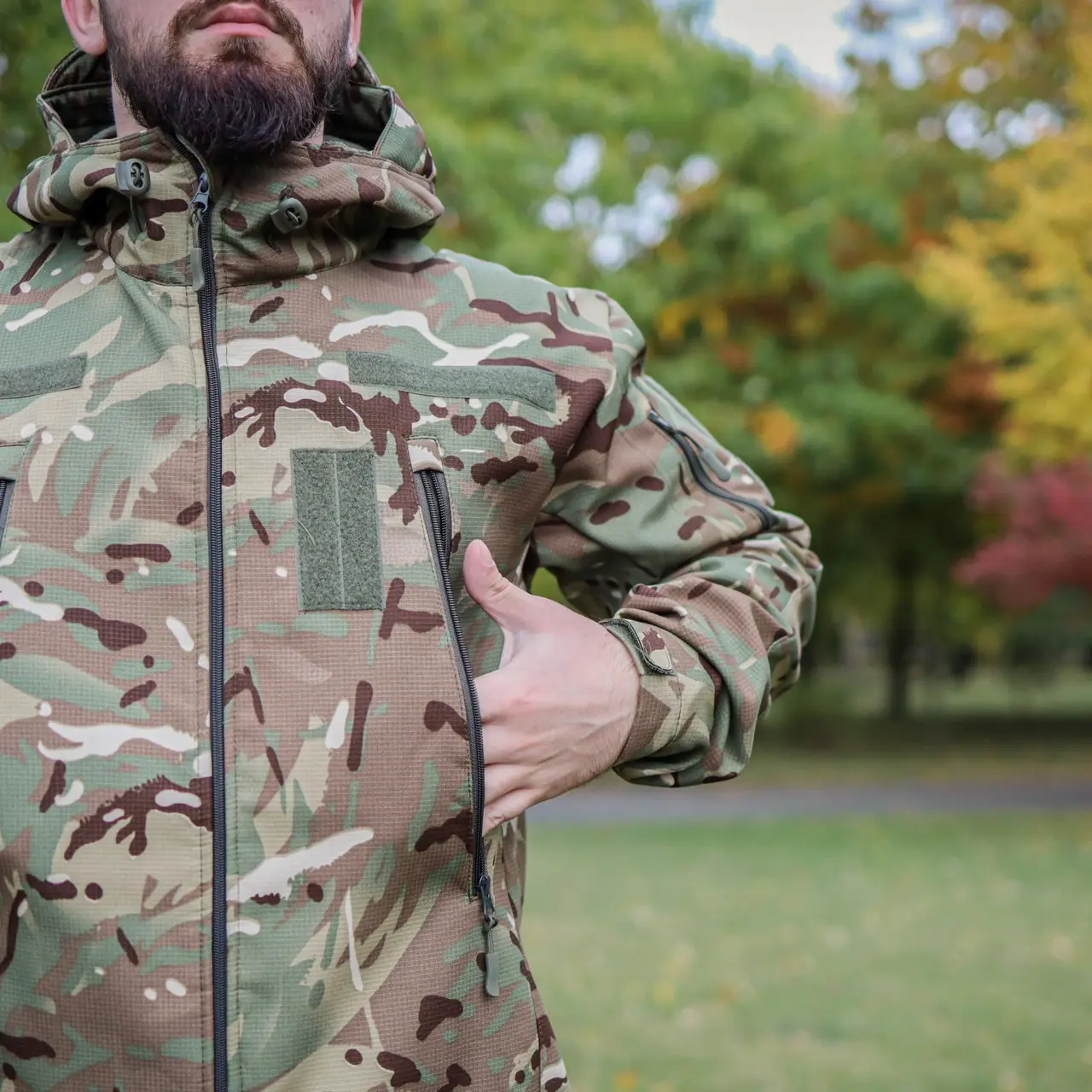Куртка Grifon Tactical (СШМБ-Д23) мультикам софтшел