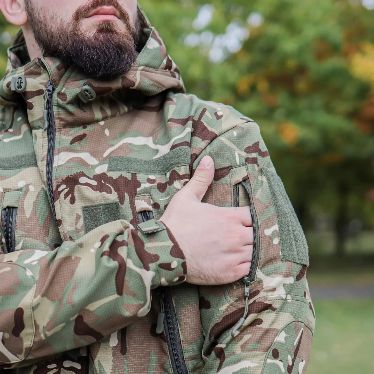 Куртка Grifon Tactical (СШМБ-Д23) мультикам софтшел
