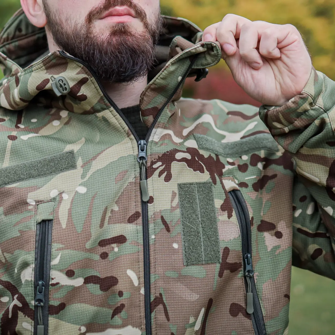 Куртка Grifon Tactical (СШМБ-Д23) мультикам софтшел