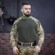 Тактична сорочка Tornado Ubacs (Кулір) з кишенями під налокітники піксель - Фото 1