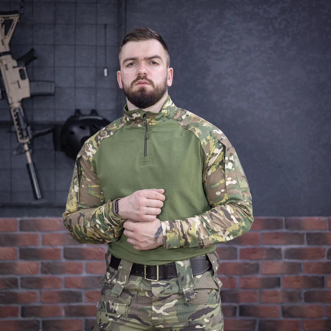 Тактична сорочка Tornado Ubacs (Кулір) з кишенями під налокітники мультикам