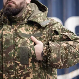 Bushel Jacket "Predator" Rip-Stop (Waffle) Omni-Heat (Winter)