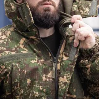 Bushel Jacket "Predator" Rip-Stop (Waffle) Omni-Heat (Winter)