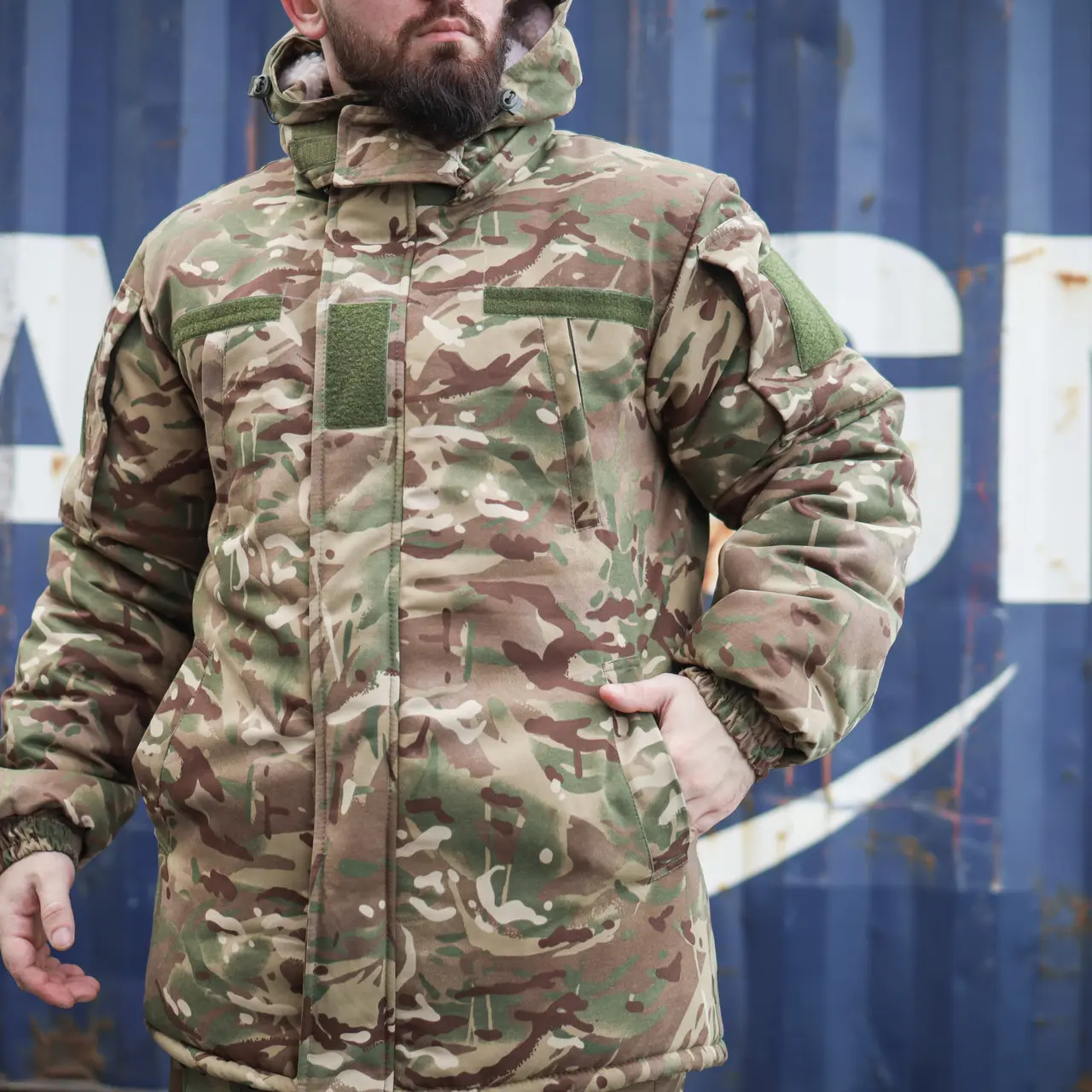Бушлат тактичний Grifon МКГ-323 на хутрі Мультикам