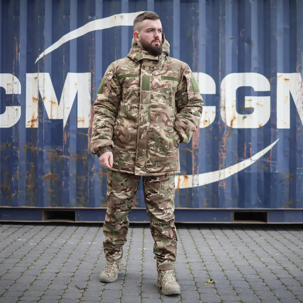 Бушлат тактичний Grifon МКГ-323 на хутрі Мультикам