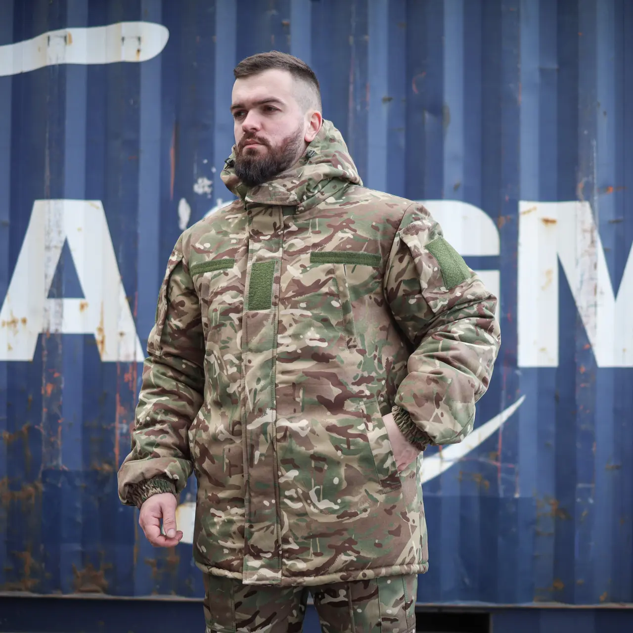 Бушлат тактичний Grifon МКГ-323 на хутрі Мультикам