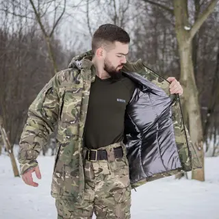 Куртка зимова статутна "Мультикам" рип-стоп (вафелька) Омні-Хіт (OMNI-HEAT)