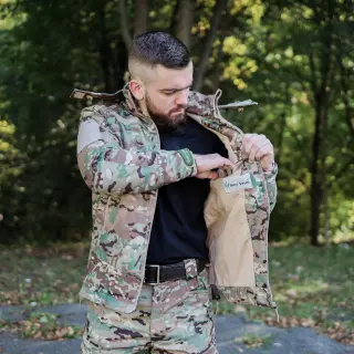 Куртка тактична Soft Shell (Sultan) мультикам