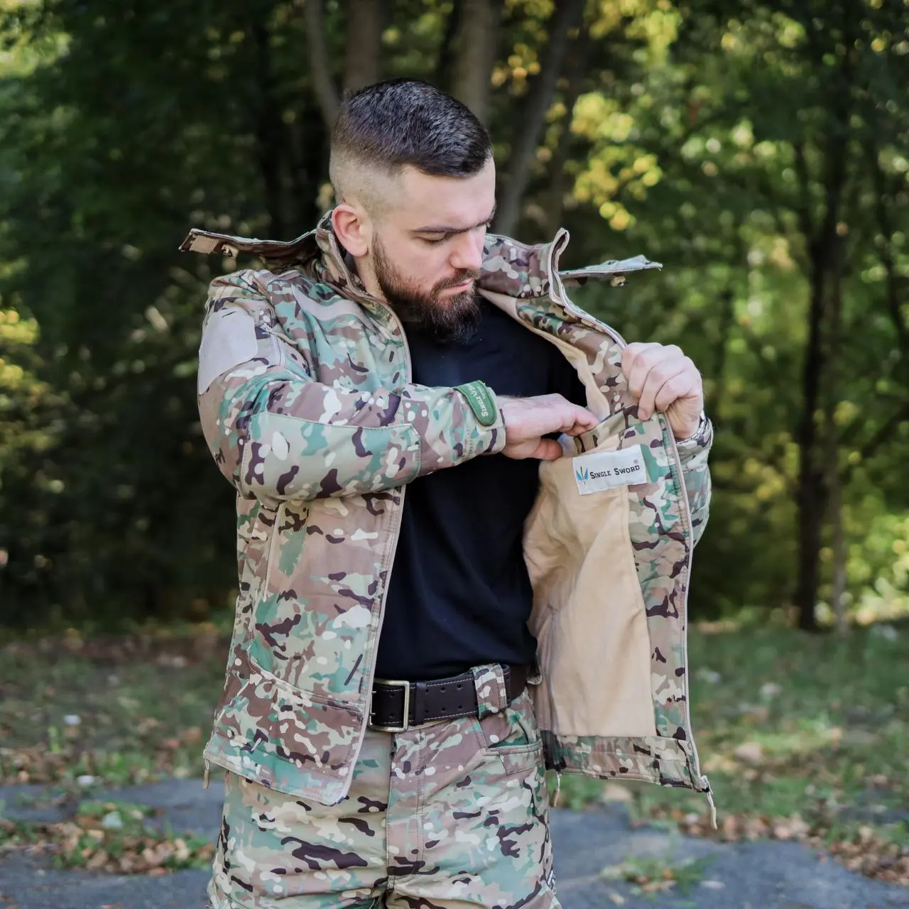 Куртка тактична Soft Shell (Sultan) мультикам