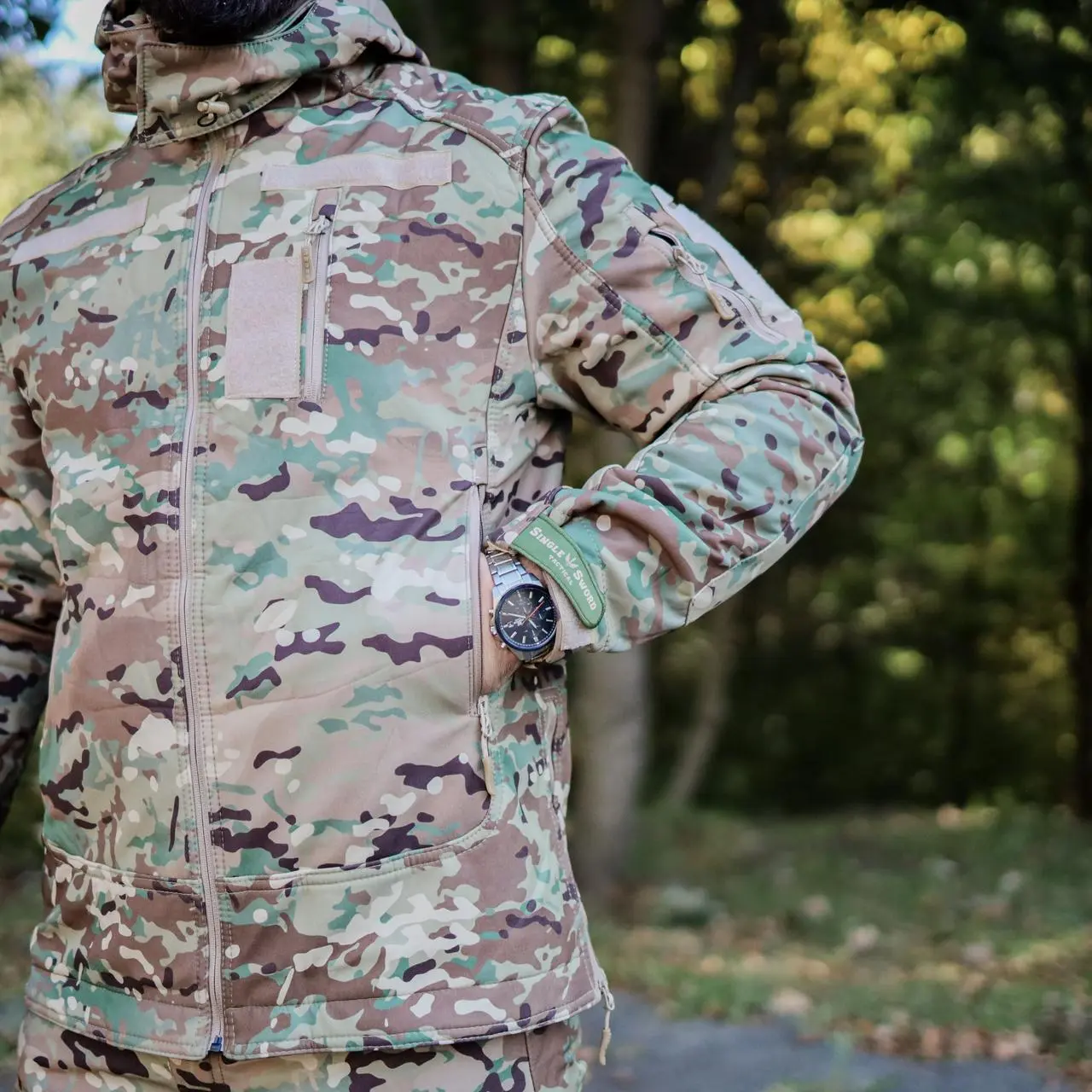 Куртка тактична Soft Shell (Sultan) мультикам