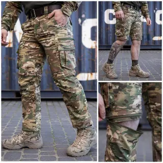 Ranger Tactical Shorts-Pants Transformer Ripstop Multicam