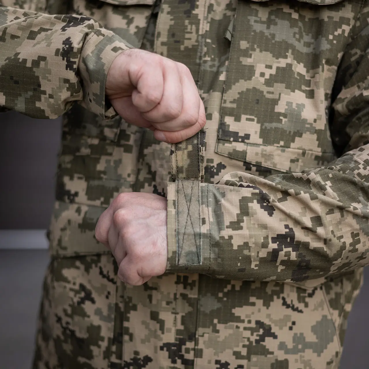 Куртка тактична військова Grifon піксель ріп-стоп (вафелька) Британка