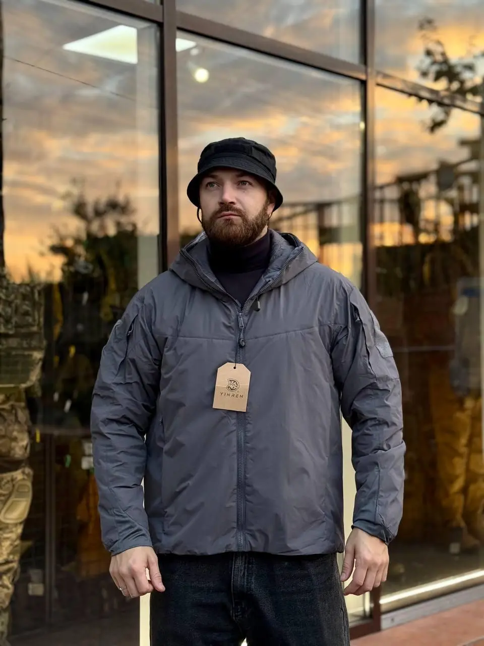 Куртка Утеплена Сіра Pro Gen Yinren Power Gray