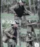 Зимова нейлонова куртка світлий Xaki - Фото 3