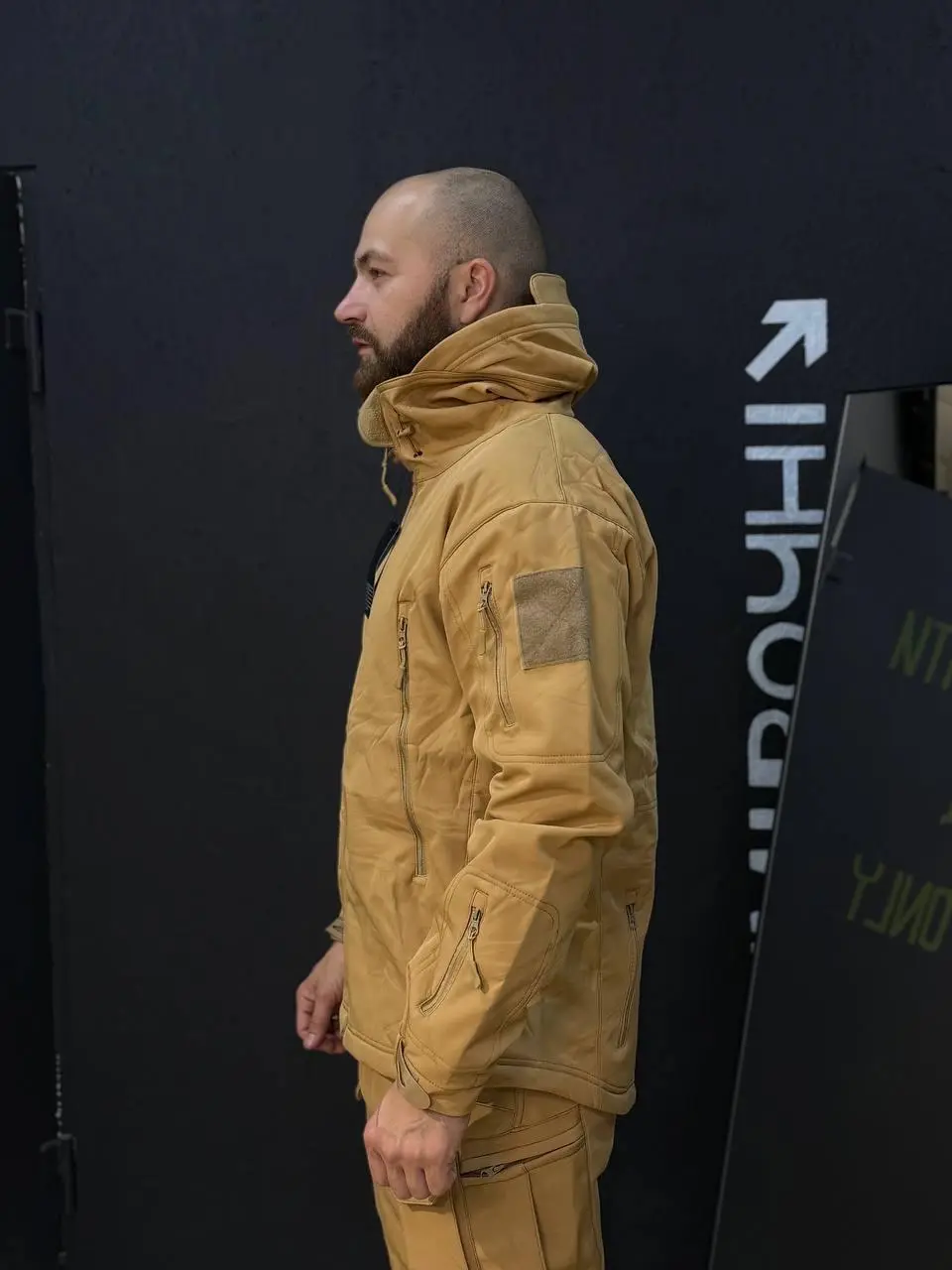 Костюм Утеплений Soft Shell Койот на флісі Qutdoor Equipment