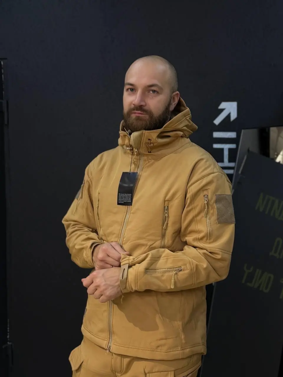 Костюм Утеплений Soft Shell Койот на флісі Qutdoor Equipment