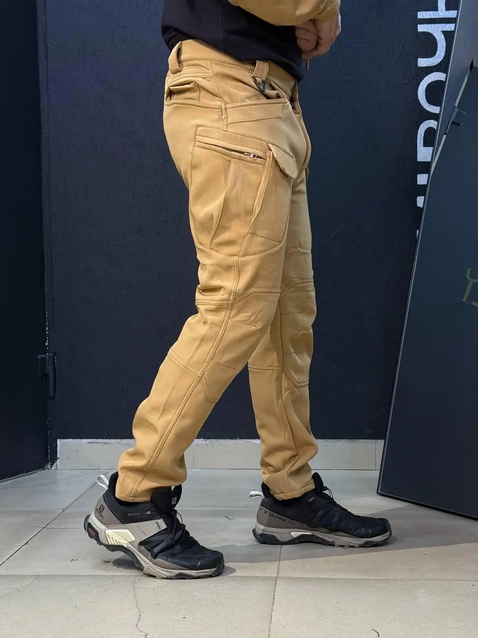Костюм Утеплений Soft Shell Койот на флісі Qutdoor Equipment