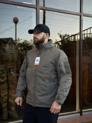 Tactical Insulated Jacket K4 Gray G-Loft Grey