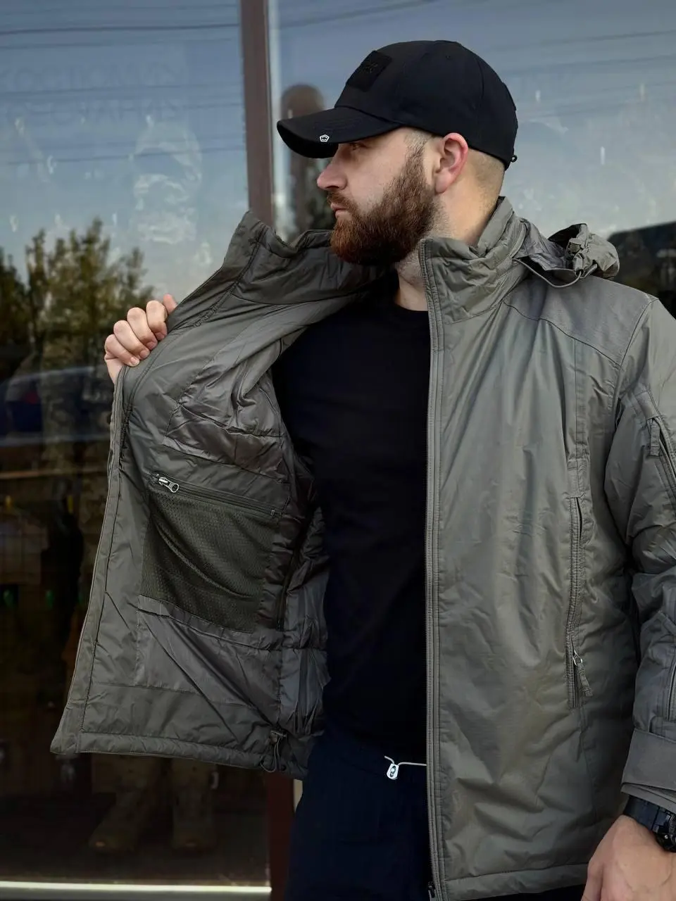 Куртка Тактична Утеплена K4 Gray G-Loft Сіра
