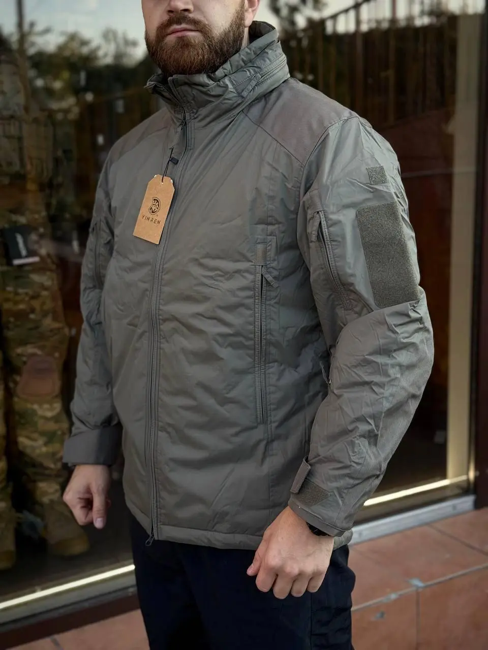Куртка Тактична Утеплена K4 Gray G-Loft Сіра