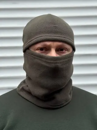 Флісова балаклава Хакі