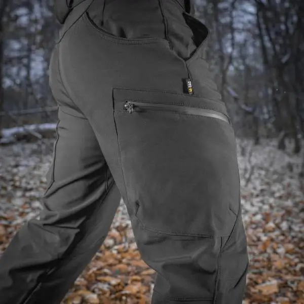 M-Tac Soft Shell Winter Black Pants
