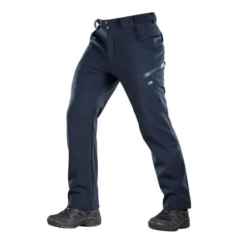 Штани тактичні зимові M-Tac Soft Shell Winter Dark Navy Blue