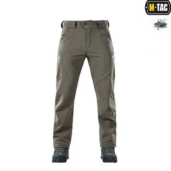 M-Tac Штани тактичні зимові Softshell - Olive