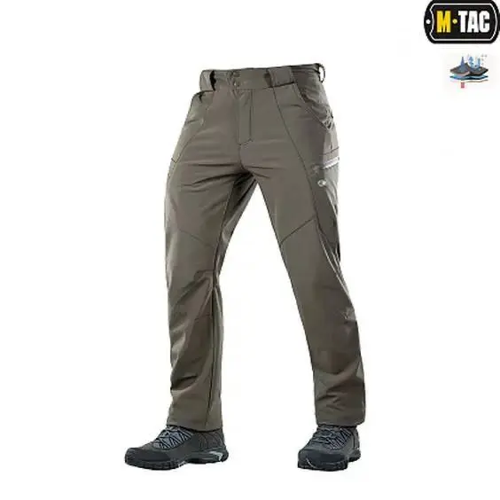 M-Tac Штани тактичні зимові Softshell - Olive