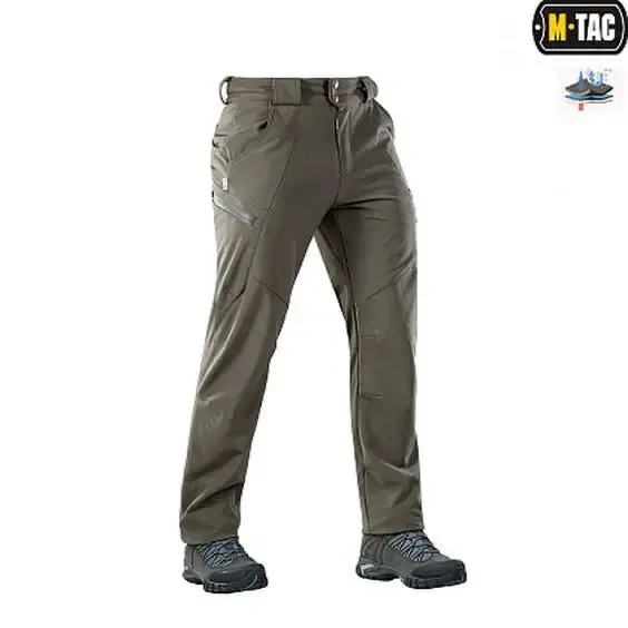 M-Tac Штани тактичні зимові Softshell - Olive