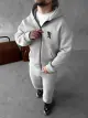 Костюм принт R (база сірий )