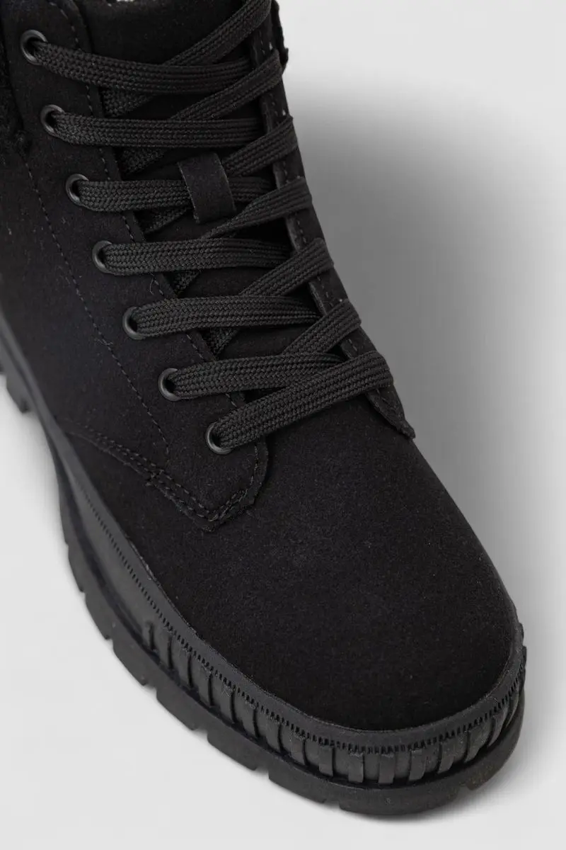 Черевики жіночі зимові на хутрі, колір чорний, 248RCX1750-2