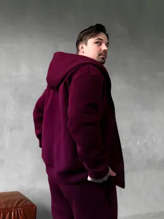 Костюм зипка бордо