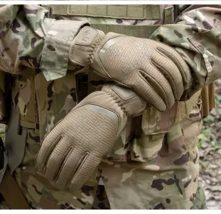 Утеплені рукавиці Wallizard Tactical койот